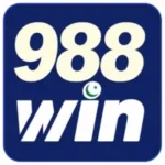 988Win Game App logo in white color and blue background