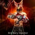 Bro Bary Injector Free Fire official logo